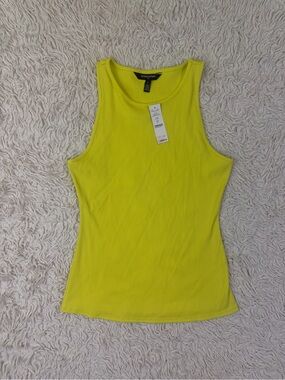 NWT White House Black Market WHBM FORME Ribbed Tank